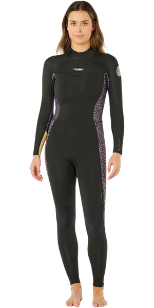 2026 Rip Curl Mujer Dawn Patrol 4/3mm Back Zip Neopreno 163WFS - Natural